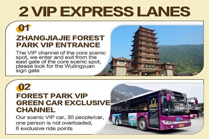 1 Day Avatar Mountain & Fores Park Group Tour with VIP Access - Zhangjiajie National Forest Park: Your Smooth Start Inside the Big Site