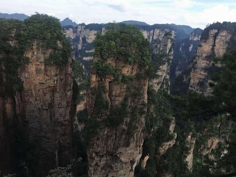 1-Day Private Tour to Zhangjiajie Highlights - Yuanjiajie’s platform-shaped rocks: where the park gets weird