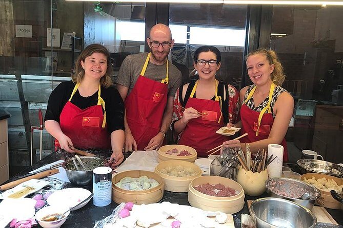 2.5hrs Chinese Kitchen Cooking Class: Art Steamed Dumplings - A Small Group Class Where Tea Keeps It Human