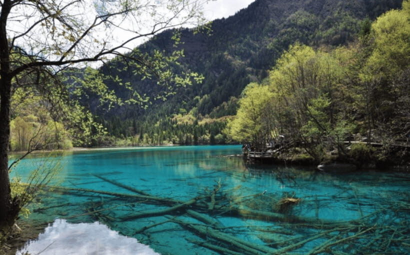 2 Day Chengdu to Jiuzhaigou&Huanglong Self-Guided w/Transfer - Day 2: Huanglong’s Jade Pools and the included cable car