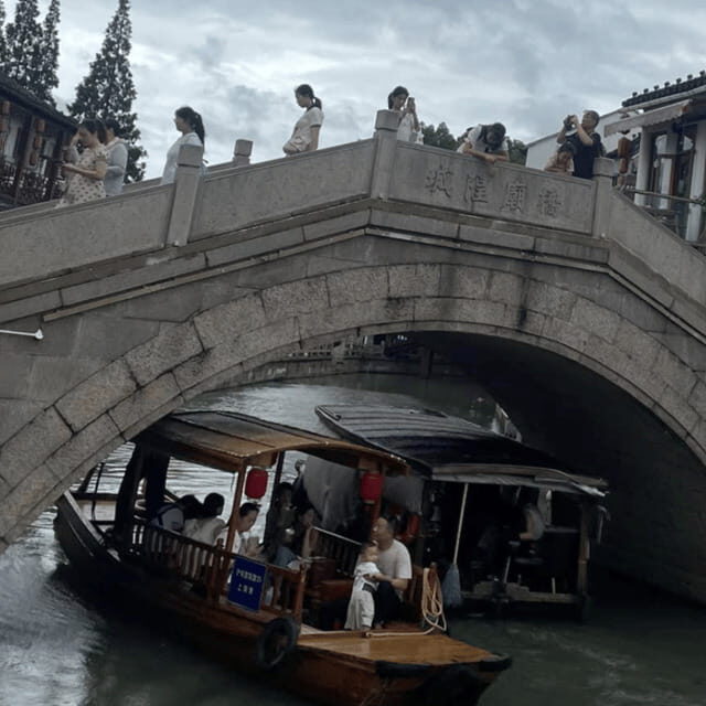 2 Day Private Shanghai Skyline to Watertown & Suzhou Garden - Zhujiajiao Water Town: canal scenes that feel like a film set