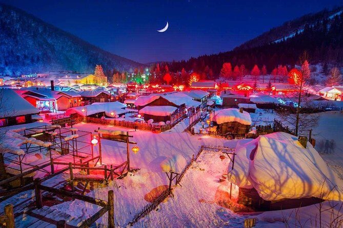 2-Day Private Trip to China Snow Town and Yabuli Ski Experience from Harbin - The motorbike ride up Weihu Mountain: fast views, quick thrill