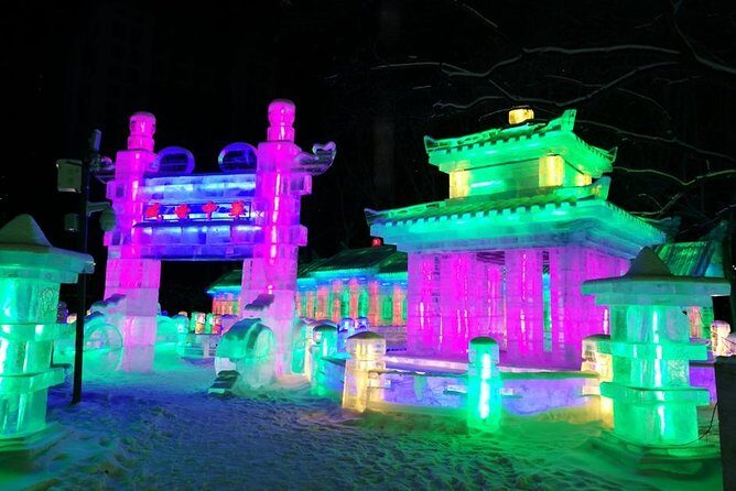 4-Day Harbin City Private Tour with Ice and Snow Festival with Lunch - Day 2: Sun Island Snow Fair and Ice and Snow World (plus 731 option)