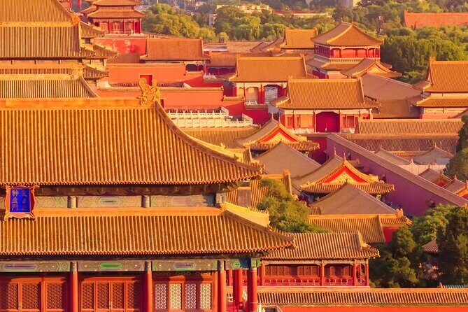 4 hrs Beijing Forbidden City Tour with Lunch or acrobatic Show - Jingshan Park and Jingshan Hill: the view makes the climb worth it
