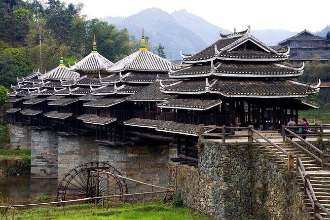 7Day Sanjiang+ZhaoXing+Huangguoshu Waterfall private Tour - Chengyang Wind and Rain Bridge: a bridge you actually walk through