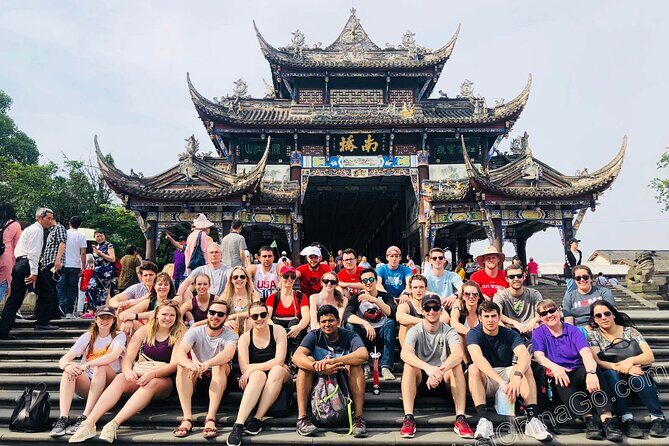 All-Inclusive Private Day Tour of Mount Qingcheng and Dujiangyan - Entering Mount Qingcheng: Taoist gate, electric cart, and Panda Village vibes
