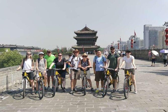 All inclusive Xi'an Most Popular Private Day Tour - City Wall (Chengqiang): walking, biking, or the golf cart compromise