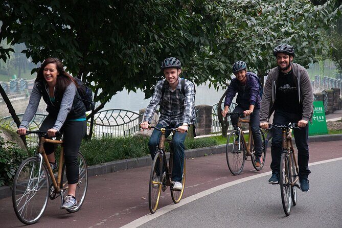 Bamboo Bicycle Tour in Chengdu - A daily “bizarre market” moment in Chengdu’s oldest park