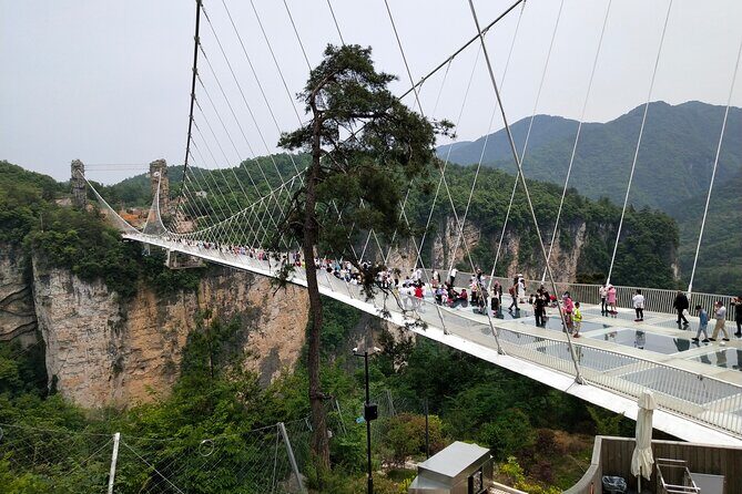 Baofeng Lake,Zhangjiajie Glass Bridge & Grand Canyon day tour - Baofeng Lake boat ride, waterfall, and giant salamanders