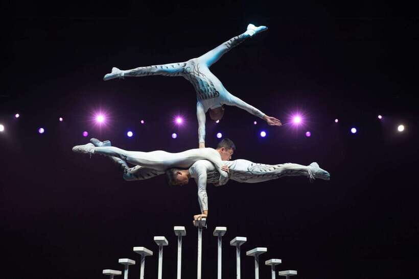 Beijing: Acrobatic Show Tickets Traditional & Modern Fusion - The Main Event: Death Rebirth and Globe Cycling Live