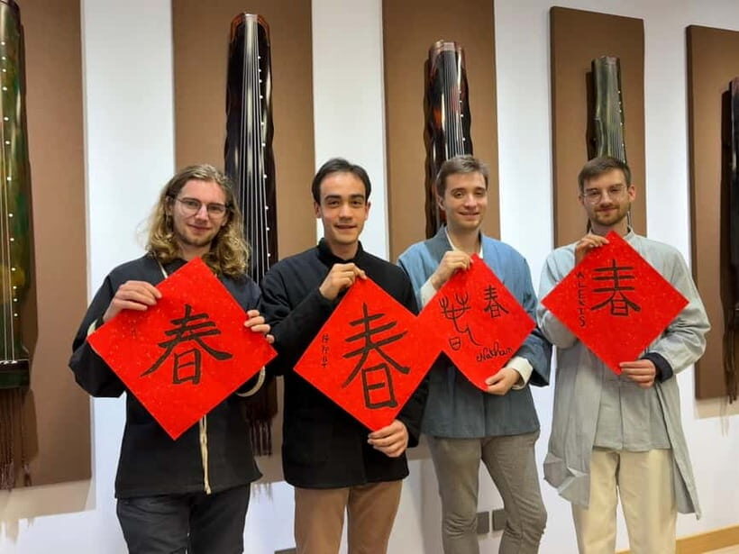 Beijing Culture Event: Tea Ceremony, Music Show, Calligraphy - Photos and souvenirs: don’t forget your camera