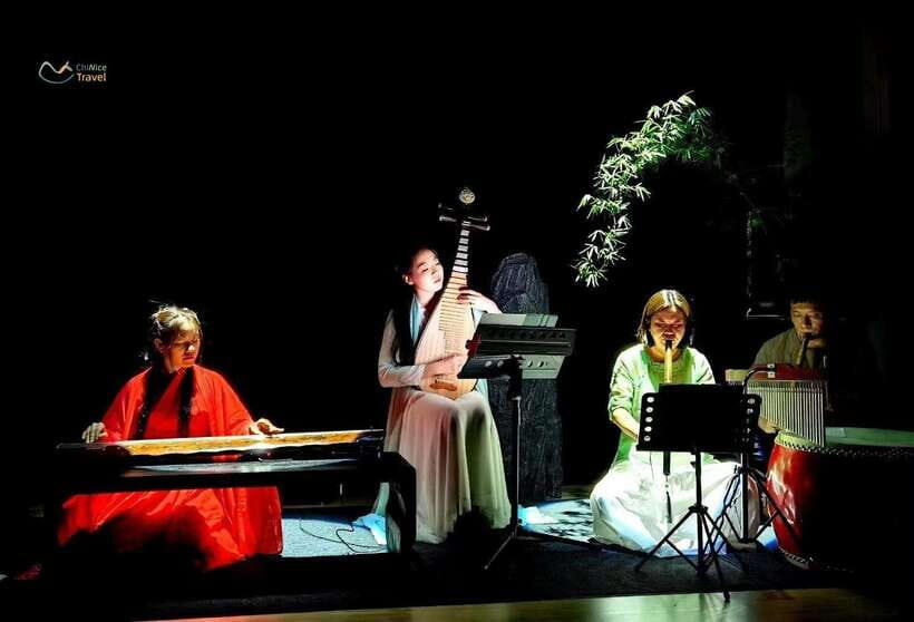 Beijing Culture Event: Tea Ceremony, Music Show, Calligraphy - Getting oriented at the meeting point (so you start stress-free)