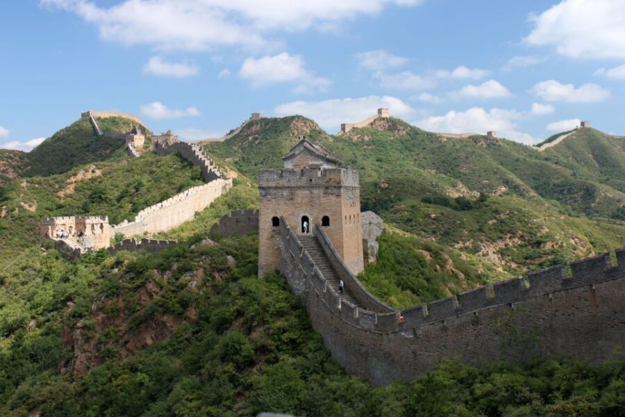 Beijing: Jinshanling and Simatai Wall&Gubei Watertown Tour - Simatai after dark: lantern steps and watchtowers you can time