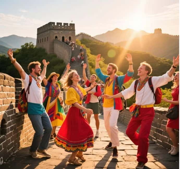 Beijing: Mutianyu Great Wall Group Bus Tour with Tickets - Meeting at Hepingxiqiao (Exit B): Fast, Clear, and Local