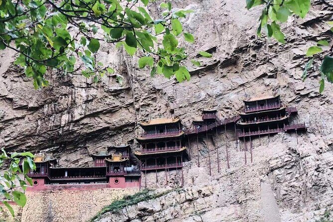 Beijing to Datong See YunGang Cave, Hanging Temple (Bullet Train) - Xuankong Si Hanging Temple on the Cliff