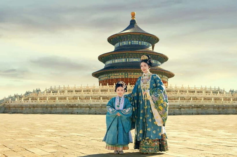 Beijing Traditional Hanfu Experience & Photoshoot for Groups - Choosing Your Hanfu Outfit and Getting Styled Like a Character