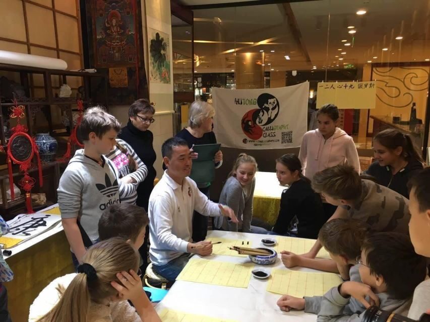 Beijing Wangfujing Calligraphy Class Nearby Forbidden City - Price and Value Near the Big Sights
