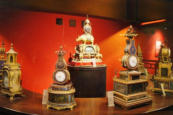 Beijing's Forbidden City with Special Viewing of Treasure Gallery and the Great Wall Ruins at Badaling - Clock Exhibition Hall: seeing power through engineering and time