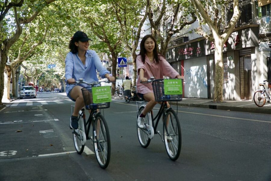 Biking Real Shanghai& Tea Tasting Experience - Fuxing Park and the choreography of daily life