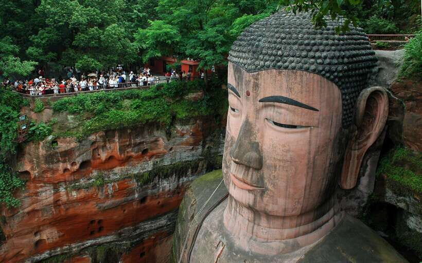 Chengdu: Leshan Buddha Optional Tours w/ Transfer or Guide - Getting In Smoothly: Passport Scan at the Entrance