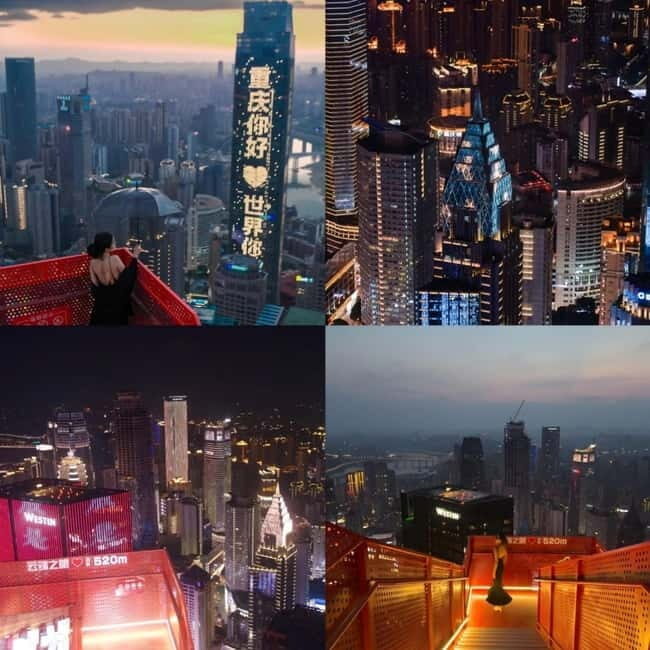 Chongqing: 520m-high Eye Skyview Deck Ticket for Adult - Chongqing Eye at 520m: What You See from the 67th Floor