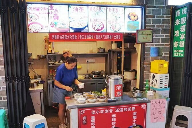 Chongqing Local Food Tour Adventure - Jiefangbei Square: Getting Your Bearings with Big Views