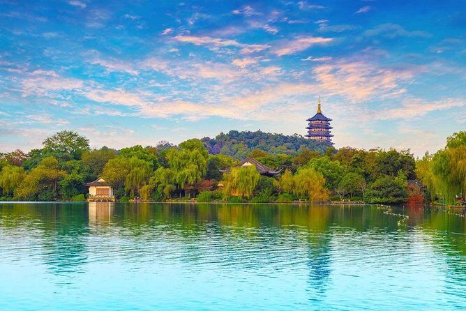 Fast Pass Priority: Hangzhou Essential Day Tour with Authentic Lunch - Pagoda of Six Harmonies: architecture details and Mid-Autumn Festival mood