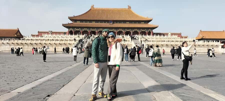Forbidden City & Mutianyu Great Wall Small Group Day Tour - Mutianyu Great Wall for calmer views: hike, rest, and cable car math