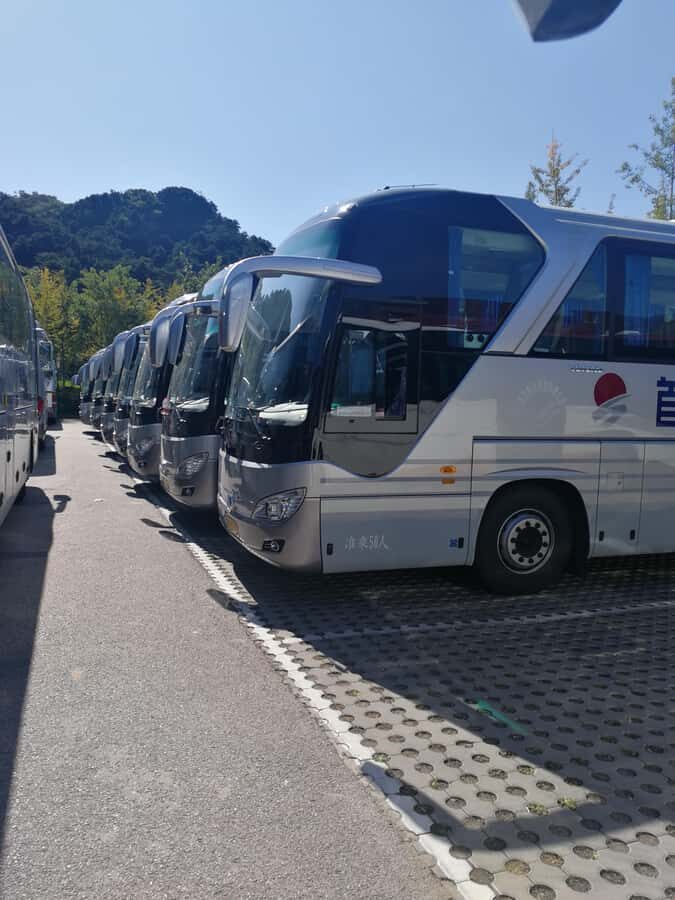 From Beijing:Mutianyu Great Wall BusTour-8AM/9AM/10AM/3:30PM - The day tour flow: timing that gives you real wall time