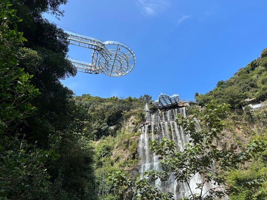 From Guangzhou: Gulong Canyon Private Day Tour - The glass walkway and glass bridge: the main photo moments