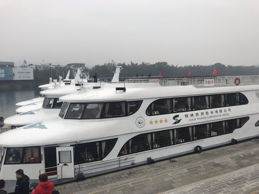 From Guilin: 4 Star Luxury Li River Cruise with Buffet Lunch - No live English guide: how to make the QR system work