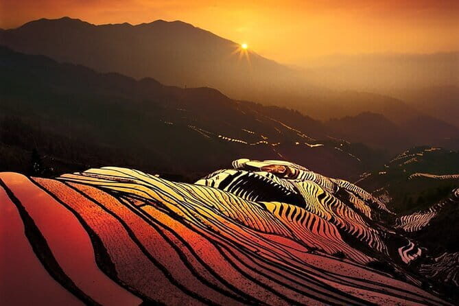 Fully-Guided Private Day Tour of Longji Terraces From Guilin - Reed Flute Cave: A Smart Break When Your Legs Need One