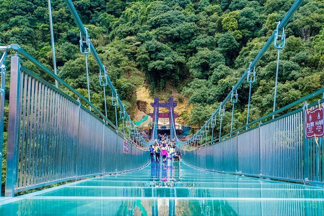 Glass Bridge Waterfall Ravine Underground River Cave Private Tour - Getting There: Private Pickup Beats Guangzhou Commuting