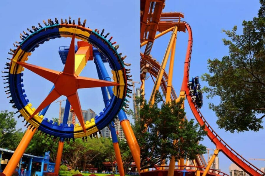 Guangzhou Chimelong: Safari Park/Paradise - Chimelong Safari Park (9:30–18:00): pandas, tigers, elephants, and safari-style viewing