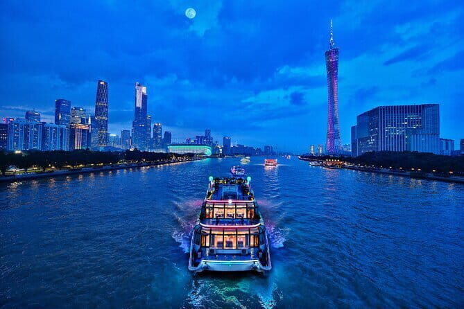 Guangzhou Pearl River Night Cruise and Canton Tower Night Tour - Key highlights you should know