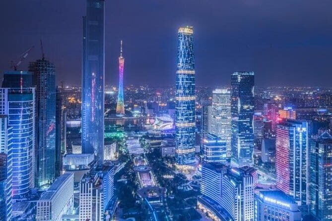 Guangzhou Pearl River Night Cruise and Canton Tower Night Tour - Haixinsha Asian Games Park: quick but meaningful context