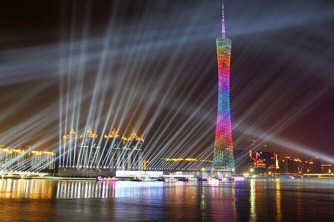 Guangzhou Pearl River Night Cruise and Canton Tower Private Tour - Night views in Guangzhou, built around two icons