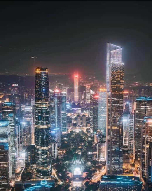 Guangzhou Tower 433m White Cloud Observatory - Starry Sky Observation Hall at 433m: where the glass walkway steals the show