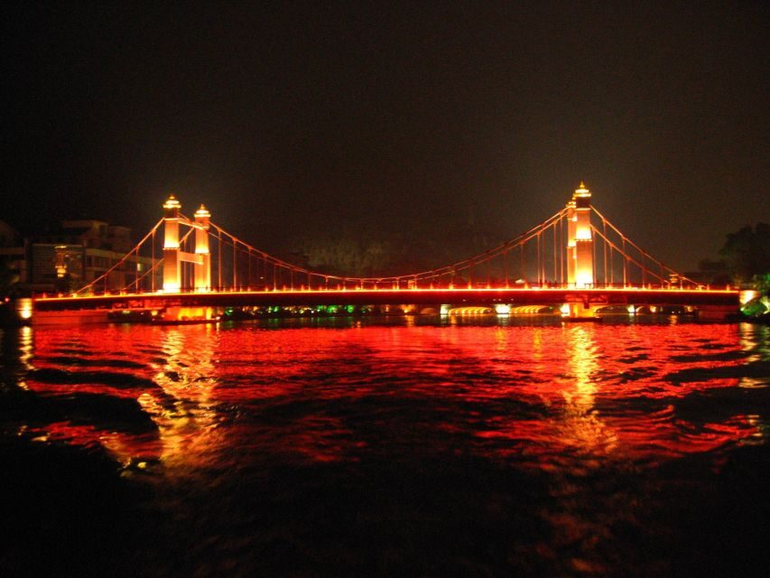 Guilin: Four Lakes Night Cruise with Round-trip Transfer - Cruising the Inner City Loop: Four Lakes Views and Twin Pagodas