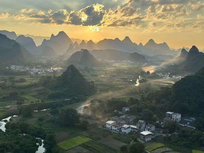 Guilin: Half day Yangshuo Cuiping hill Sunset Private Tour - Meeting in Guilin or Yangshuo and the Private Car Ride