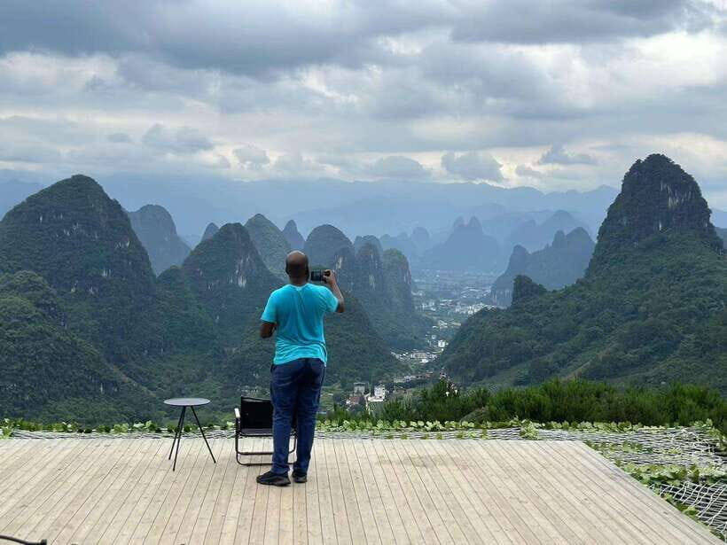 Guilin:1-Day Yangshuo bird's eye view mountains private tour - Key highlights at a glance