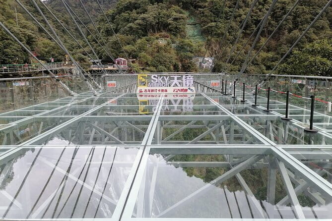 Gulong Gorge Glass Skywalk Bridge and waterfall View Private Tour - Weather Reality: Plan for the Bridge to Be Part of the Story