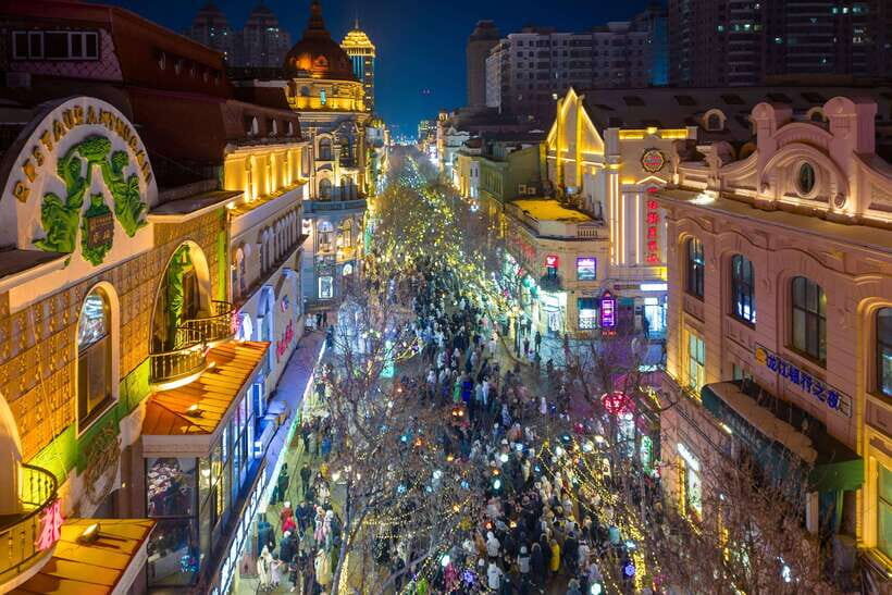 Harbin Ice and Snow Fairyland Private Day Tour - The Daowai-to-Zhongyang foodie walk: how Old Harbin tastes