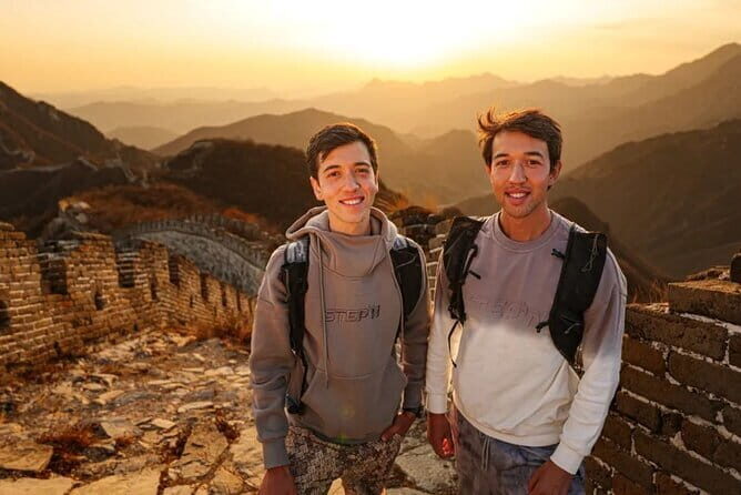 Hiking Tour Jiankou to Mutainyu with English Driver Service - Fall color and real Great Wall walking, not just photos
