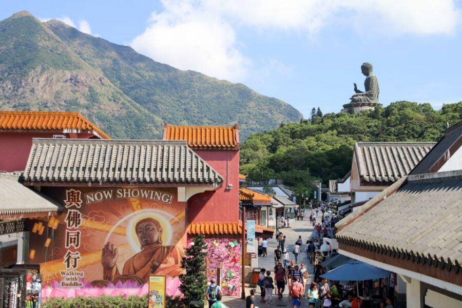 Hong Kong: Big Buddha Tour & Skip-the-Line NP360 Cable Car - Grand Hall of Ten Thousand Buddhas: A Whole Complex, Not One Shrine