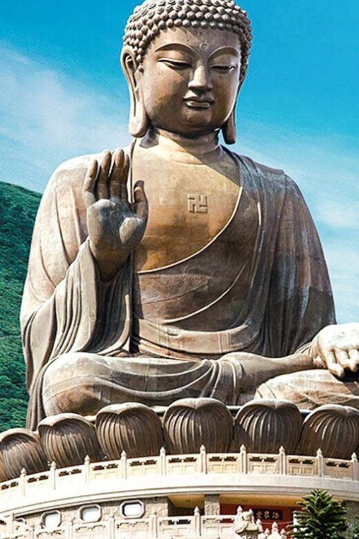 Hong Kong: Big Buddha Tour & Skip-the-Line NP360 Cable Car - Ngong Ping Village to the Big Buddha: Bronze Calm and Sacred Details