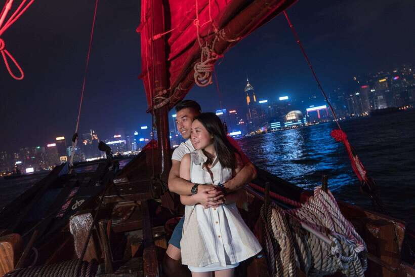 Hong Kong: Dukling, Antique Boat Tour in Victoria Harbour - The included drink: small comfort, good photo timing