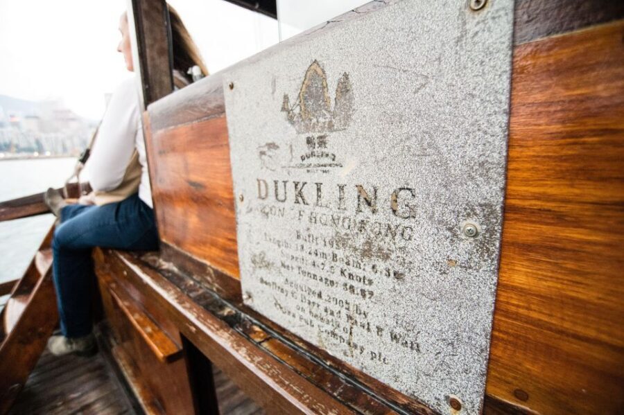 Hong Kong: Dukling, Antique Boat Tour in Victoria Harbour - Comfort and sanity tips for a smooth 45 minutes