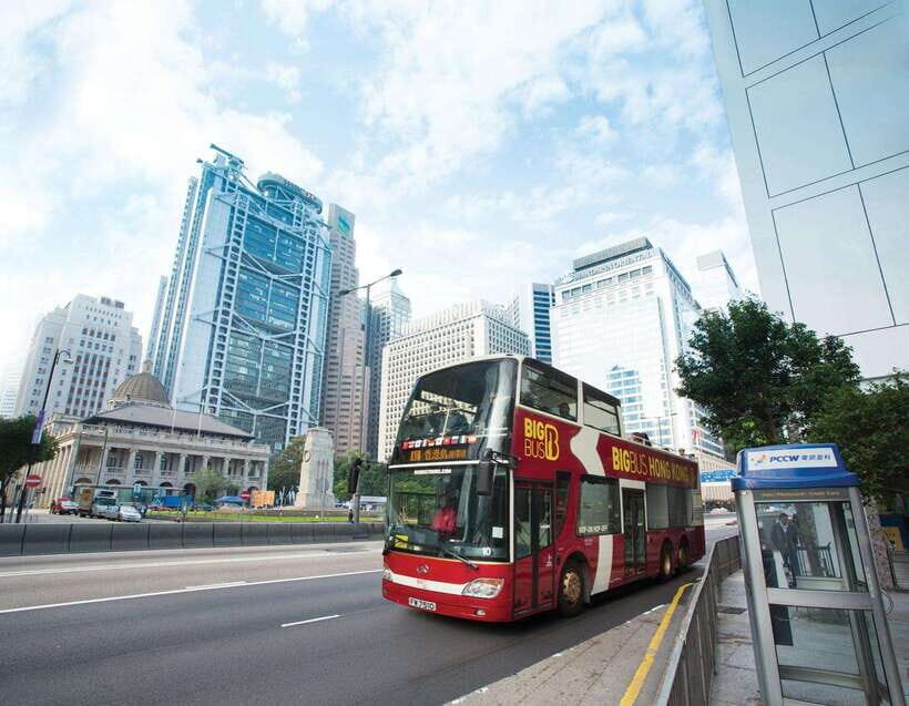 Hong Kong: Fast Track Peak Tram & Big Bus Hop-On, Hop-Off - The Big Bus + Peak Tram combo that saves time on Hong Kong Island