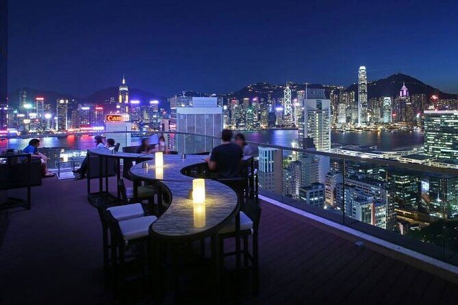 Hong Kong Guided Dinner + Laser Show Lounge Entry (2023) | 200+ booked - Stop 1: Temple Street Night Market for dinner-and-nightlife energy